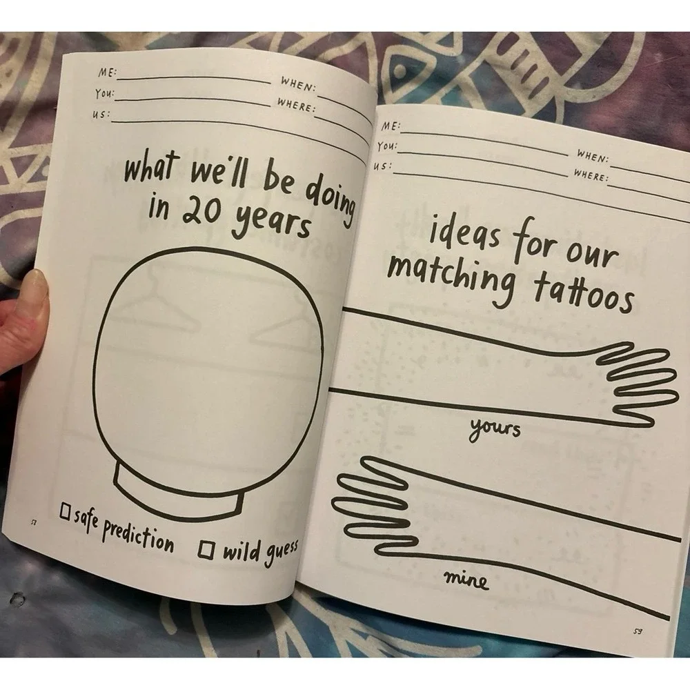 NEW Me, You & Us: A Book to Fill‎ Out Together for Couples/Best Friends/Siblings